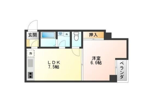 Framewood 303｜北花田駅徒歩3分・1DK・ペット可・事務所利用可マンション